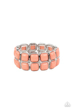 Load image into Gallery viewer, Paparazzi Double the DIVA-titude Orange Bracelet - EMP Exclusive 2021
