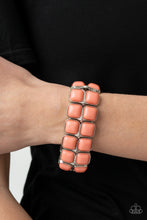 Load image into Gallery viewer, Paparazzi Double the DIVA-titude Orange Bracelet - EMP Exclusive 2021
