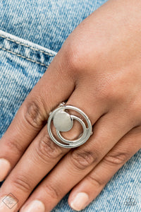 Edgy Eclipse Silver Ring Fashion Fix