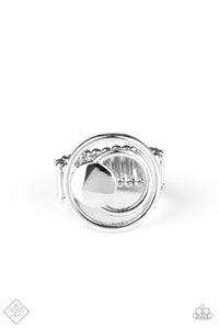 Edgy Eclipse Silver Ring Fashion Fix