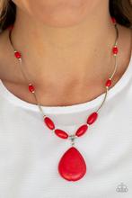 Load image into Gallery viewer, Explore the Elements Red Necklace
