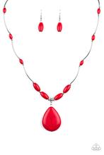 Explore the Elements Red Necklace