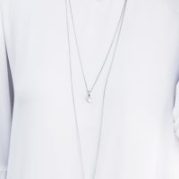 Load image into Gallery viewer, Fashion Fix Fiercely 5th Avenue White Necklace June 2019 Complete Trend Blend
