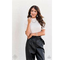 Load image into Gallery viewer, Fashion Fix Fiercely 5th Avenue-  Free REIGN White Rhinestone Bracelet - July 2020
