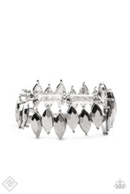 Load image into Gallery viewer, Fiercely Fragmented Silver Bracelet Fashion Fix
