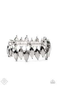 Fiercely Fragmented Silver Bracelet Fashion Fix