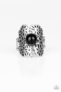 Flower Shower Black Ring