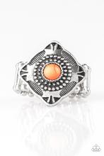 Load image into Gallery viewer, Paparazzi Four Corners Fashion - Orange Ring
