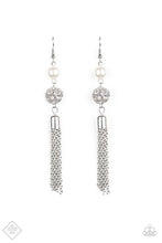 Load image into Gallery viewer, Fashion Fix Fiercely 5th Ave - Going DIOR to DIOR White Earrings - June 2020
