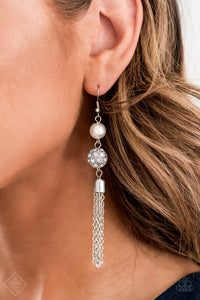 Fashion Fix Fiercely 5th Ave - Going DIOR to DIOR White Earrings - June 2020