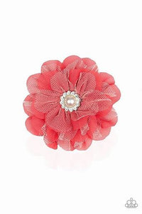 Hair Accessories - Bayou Blooms - Orange Hair Clip