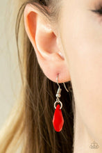 Load image into Gallery viewer, Hurricane Season Red Necklace
