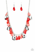 Load image into Gallery viewer, Hurricane Season Red Necklace
