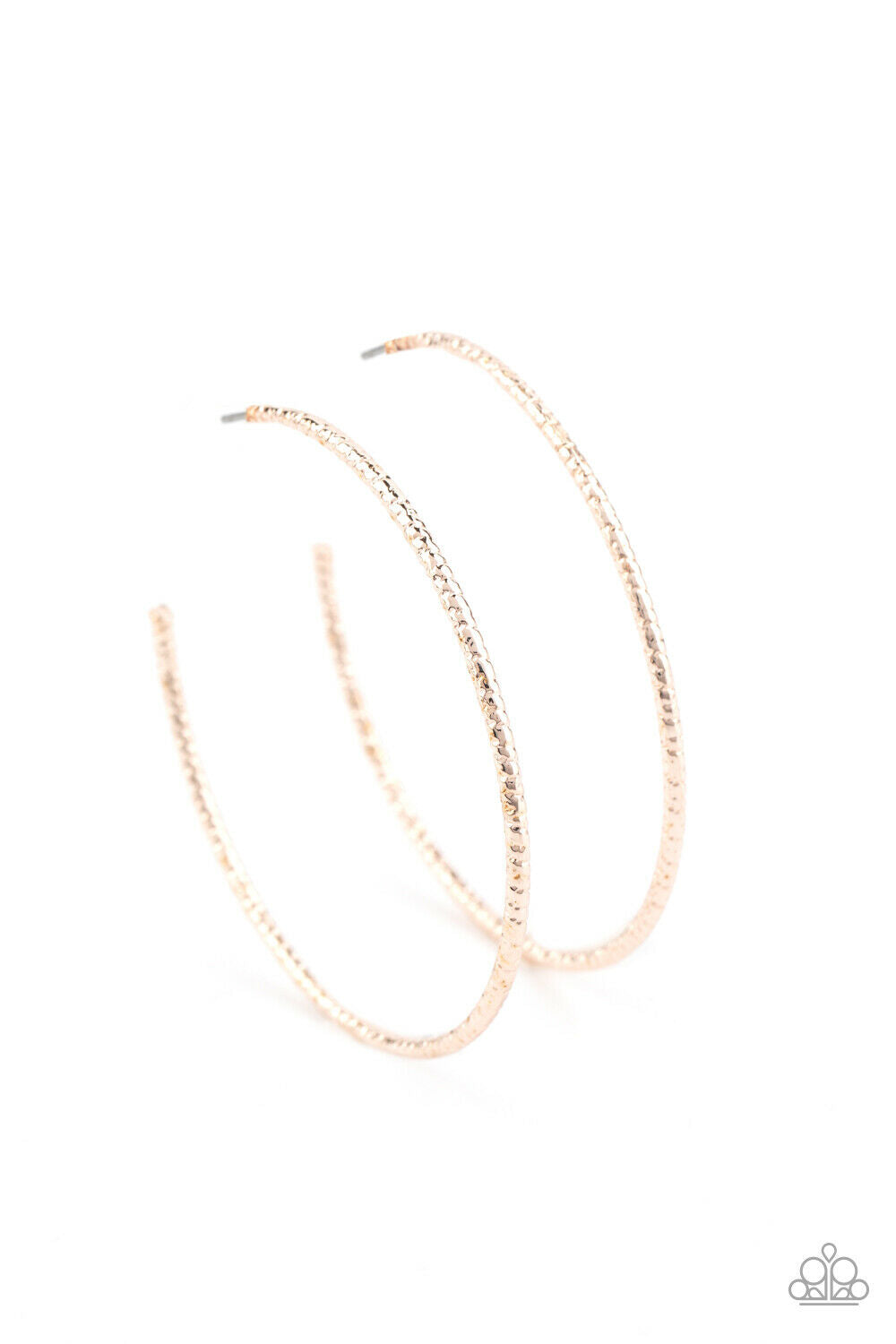 Paparazzi Inclined to Enhance Rose Gold Hoop Earrings