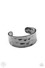 Load image into Gallery viewer, Is It Haute In Here? Gun Metal Black Bangle Bracelet
