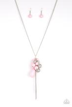 Load image into Gallery viewer, Paparazzi - It&#39;s a Celebration - Long Pink Necklace with Tassel
