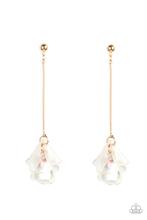 Paparazzi - Keep Them in Suspense – Gold Earrings - Exclusive Summer Pack 2021