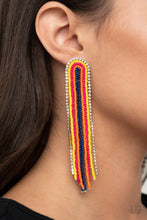 Load image into Gallery viewer, Life of the Party - Let There BEAD Light Multicolor Earrings - December 2020
