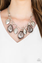 Load image into Gallery viewer, Paparazzi Looking Glass Glamourous Silver Necklace
