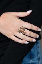 Load image into Gallery viewer, Majestically Monte Carlo Brown Rhinestone Ring
