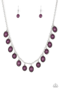 Make Some ROAM! Purple Necklace