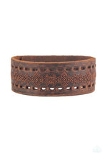 Load image into Gallery viewer, Paparazzi Make the West of It Urban Leather Bracelet Choose from Brown and Black
