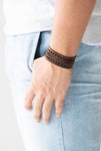 Load image into Gallery viewer, Paparazzi Make the West of It Urban Leather Bracelet Choose from Brown and Black
