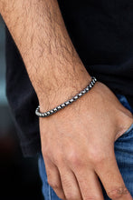 Load image into Gallery viewer, Metro Marathon Gunmetal Black Urban Men&#39;s Bracelet
