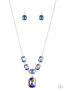 Million Dollar Moment Life of the Party Multicolor Iridescent Necklace