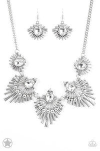Paparazzi - Miss You-niverse  - Silver Necklace - Blockbuster