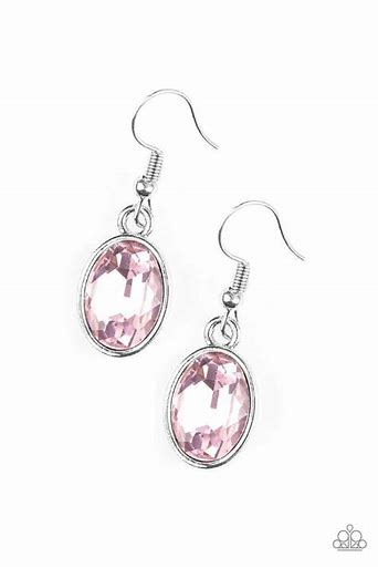 Paparazzi Oceans Away Pink Earrings