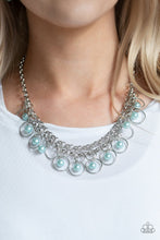 Load image into Gallery viewer, Party Time Baby Blue Pearl Short Necklace
