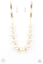 Load image into Gallery viewer, Pearly Prosperity Gold and Pearl Necklace
