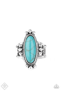 Pioneer Paradise Turquoise Ring - Fashion Fix Simply Santa Fe Oct 2020