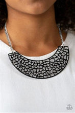 Load image into Gallery viewer, Powerful Prowl Wide Necklace - Choose from Black or Blue
