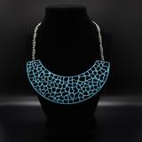 Load image into Gallery viewer, Powerful Prowl Wide Necklace - Choose from Black or Blue
