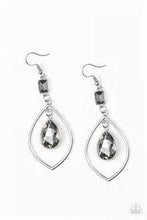 Load image into Gallery viewer, Paparazzi Priceless Silver Teardrop Earrings
