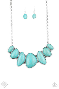 Fashion Fix Simply Santa Fe - Primitive Turquoise Necklace - Sept 2020