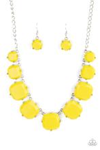 Paparazzi - Prismatic Prisma Donna - Yellow Necklace - Exclusive Summer 2021