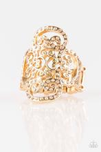 Load image into Gallery viewer, Paparazzi - Regal Regalia - Gold Ring
