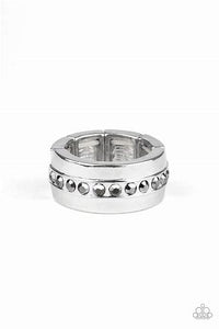 Paparazzi Reigning Champ Silver Men's Ring