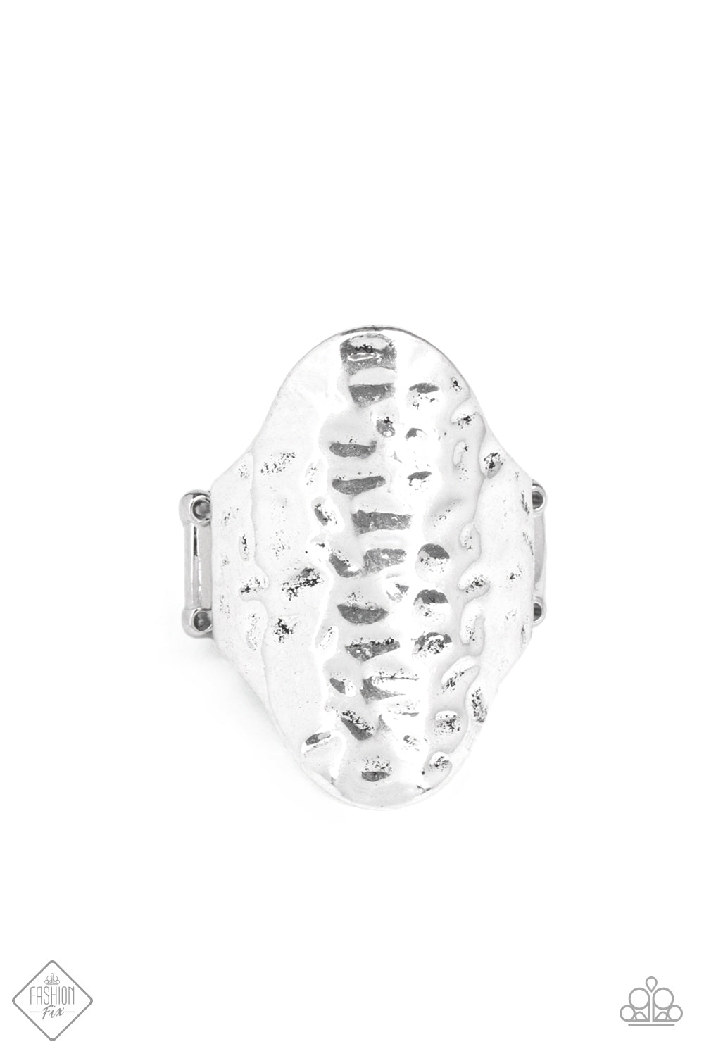 Fashion Fix Simply Santa Fe - Revamped Ripple Silver Ring - Sept 2020