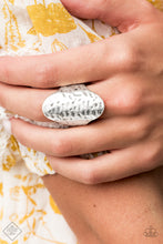 Load image into Gallery viewer, Fashion Fix Simply Santa Fe - Revamped Ripple Silver Ring - Sept 2020
