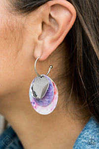 Ride or TIE DYE Multicolor Earrings Fashion Fix