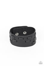 Load image into Gallery viewer, Paparazzi Rodeo Rampage Men&#39;s Urban Leather Bracelet - Choose from Black or Brown
