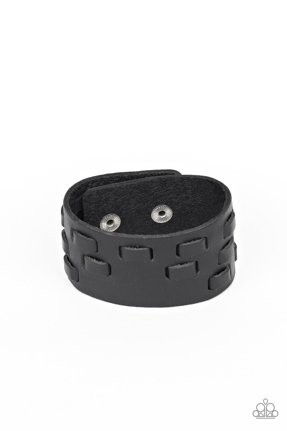 Paparazzi Rodeo Rampage Men's Urban Leather Bracelet - Choose from Black or Brown