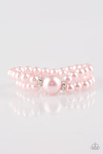 Load image into Gallery viewer, Paparazzi Romantic Redux - Pink Pearl Stretch Bracelet
