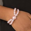 Paparazzi Romantic Redux - Pink Pearl Stretch Bracelet