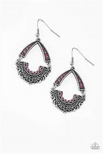 Load image into Gallery viewer, Paparazzi Royal Engagement Pink Earring
