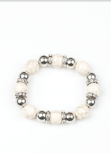 Load image into Gallery viewer, The Ruling Class Necklace and Ruling Class Radiance Bracelet White Stone - Jewelry Set 20
